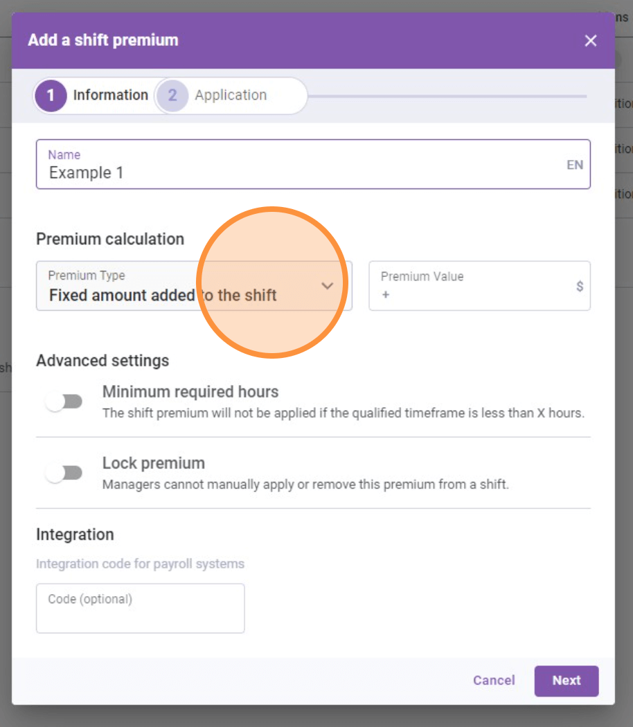 Add a premium on your Evolia account