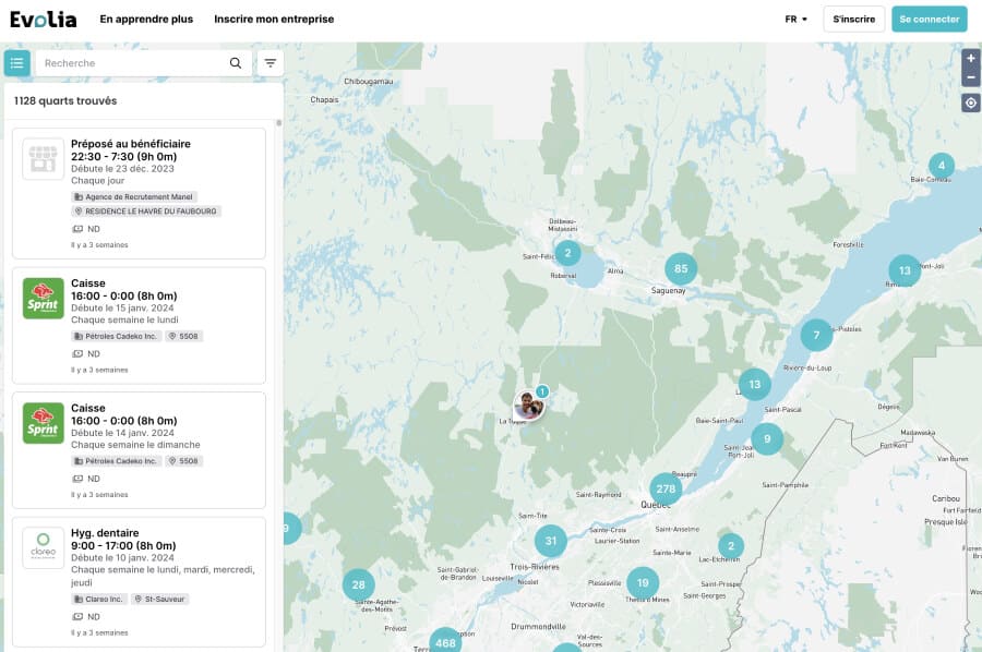 Trouver du travail posté