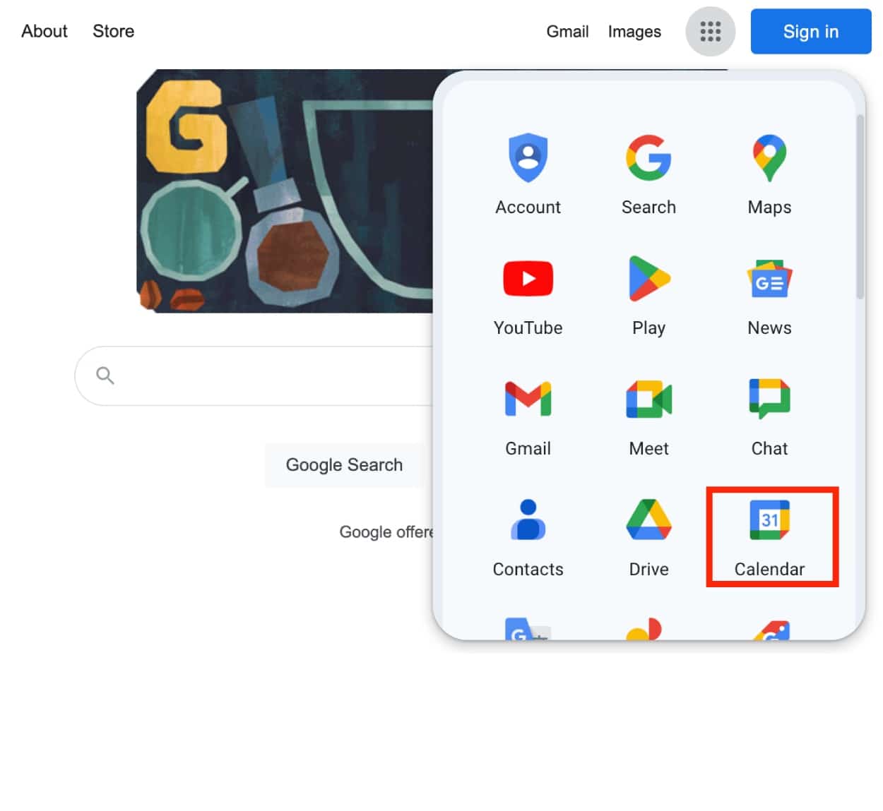 Open your Calendar Workspace for Scheduling